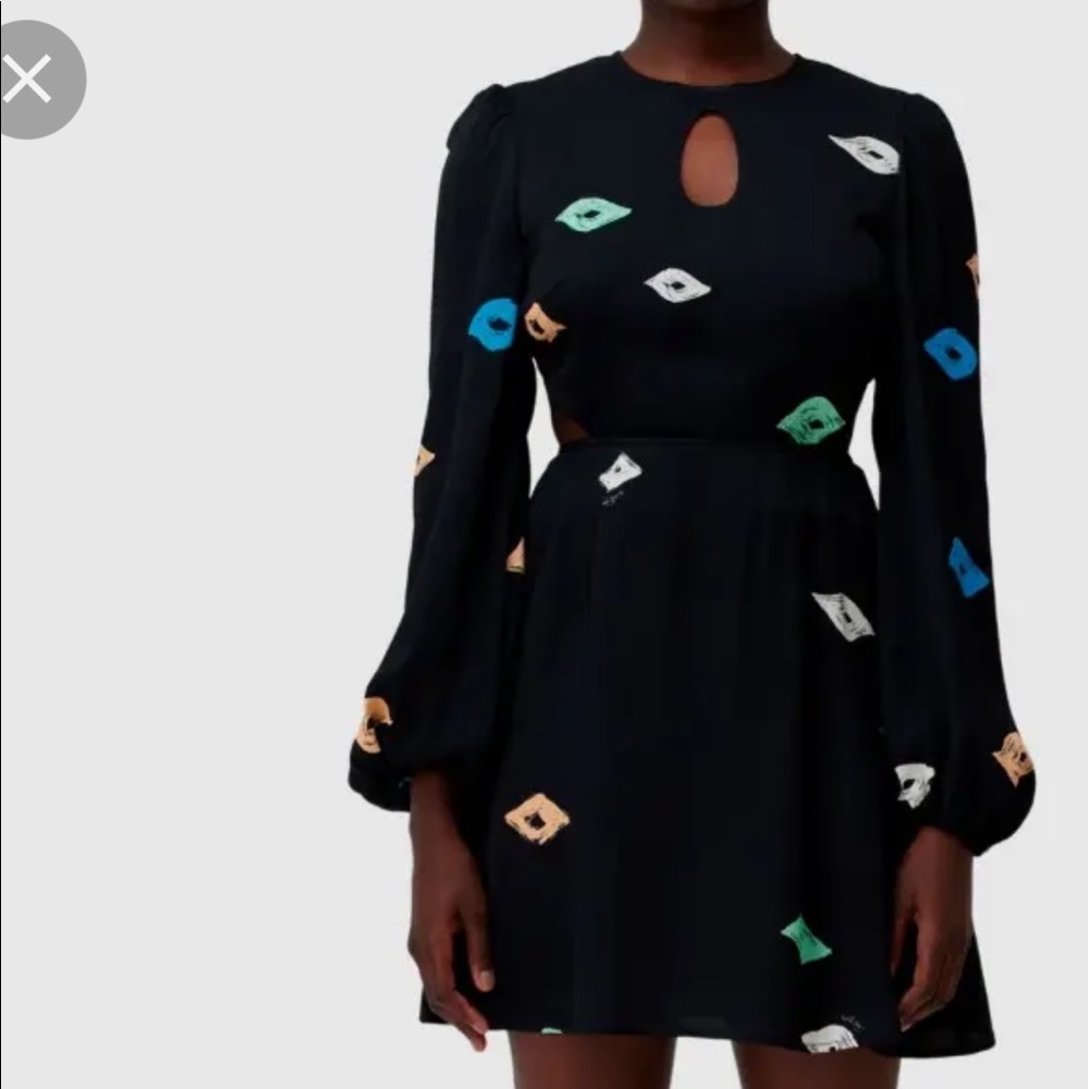 THE WOLF GANG
Levisa Key Hole Mini Dress Jaipur